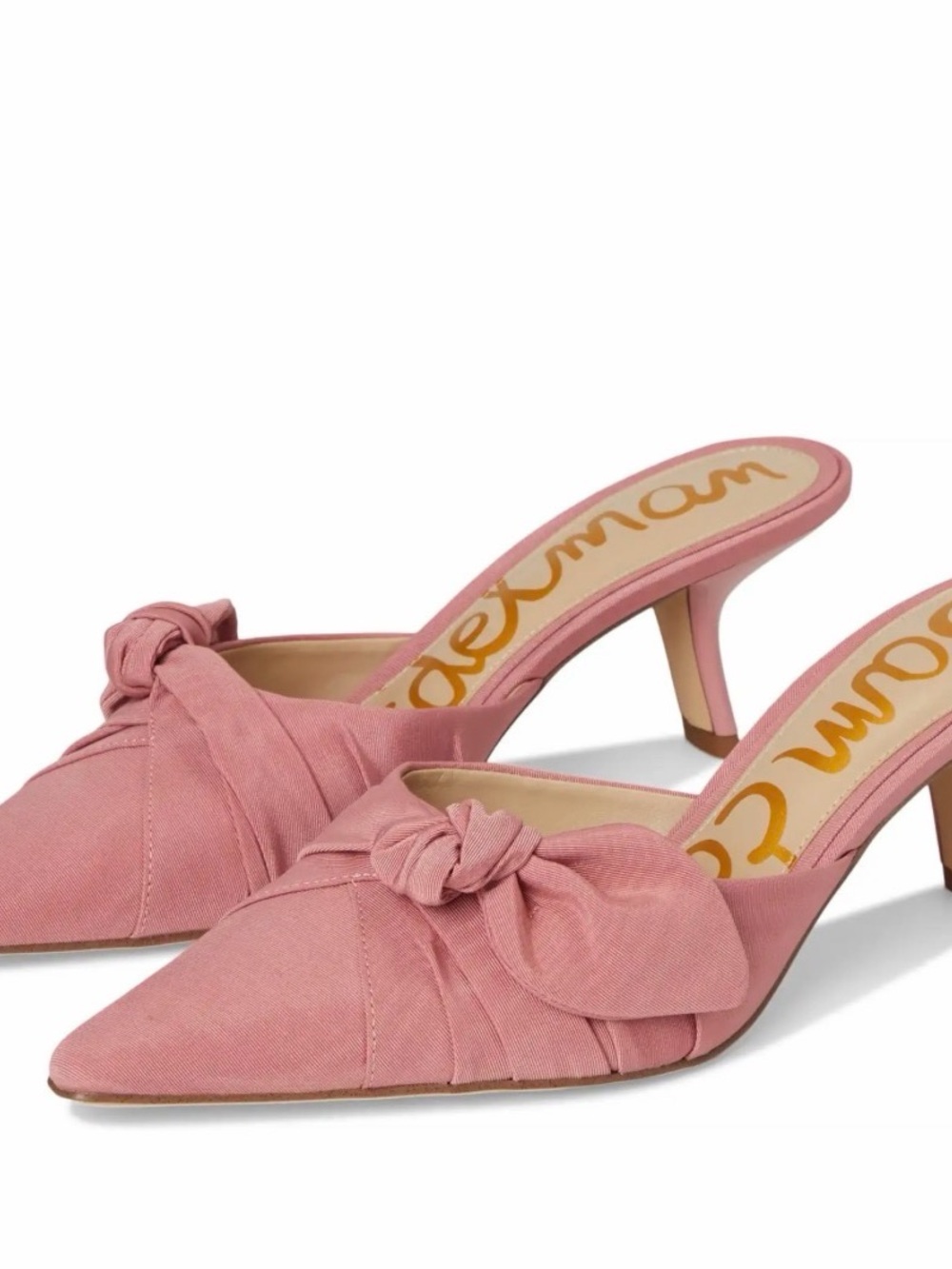 Sam Edelman Bex Pointed-Toe Mules in Luxe Rose!!! - Picture 4 of 6